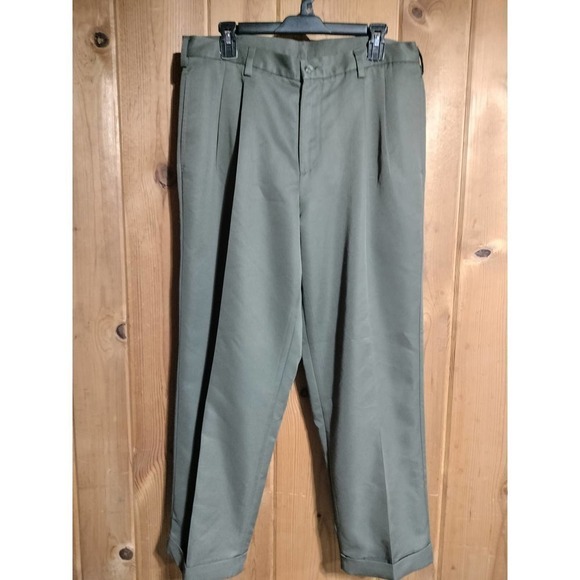 Croft and Barrow dress pants khaki color size 34/29 - Picture 1 of 10